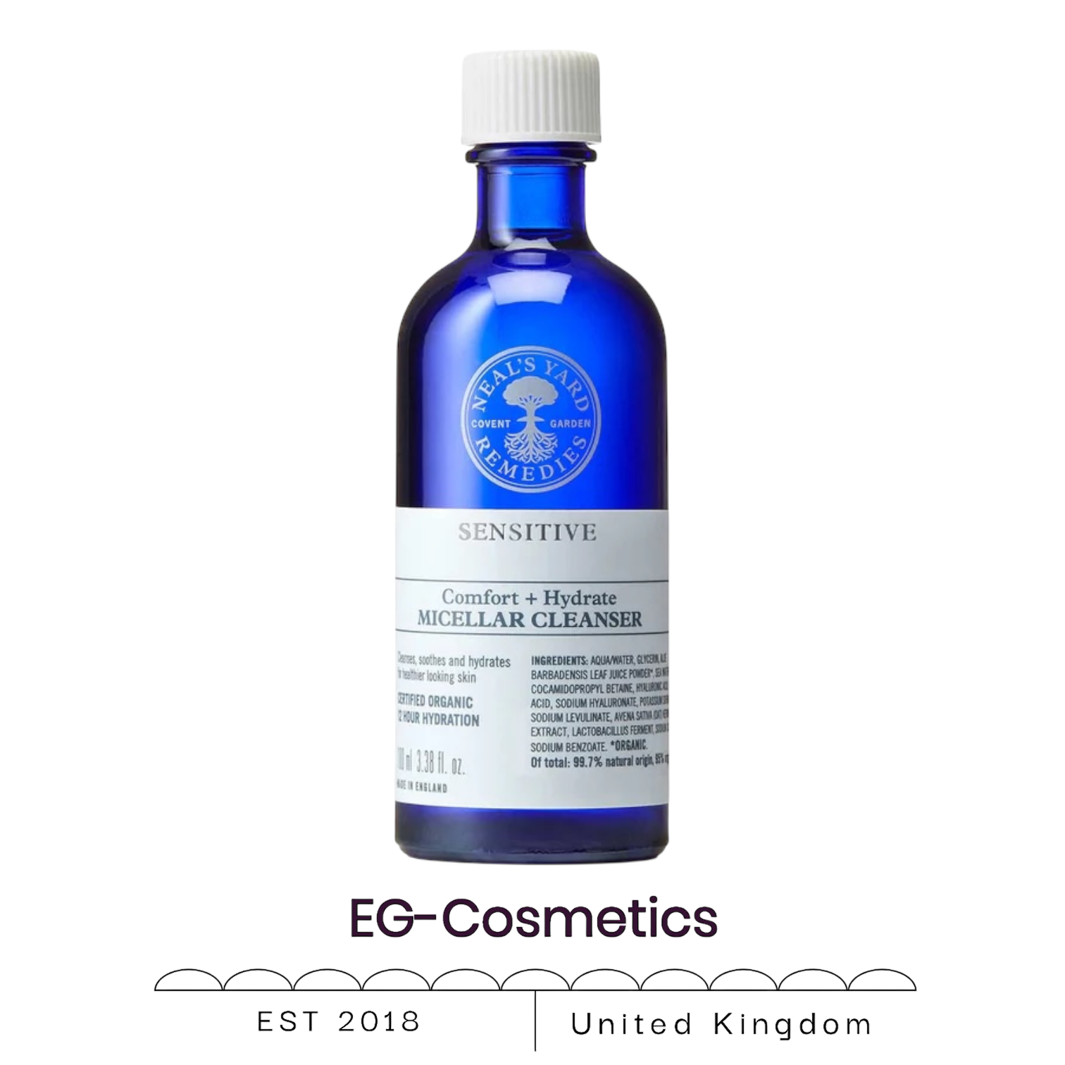 Neal's Yard Remedies Comfort and Hydrate Micellar Cleanser 100ml