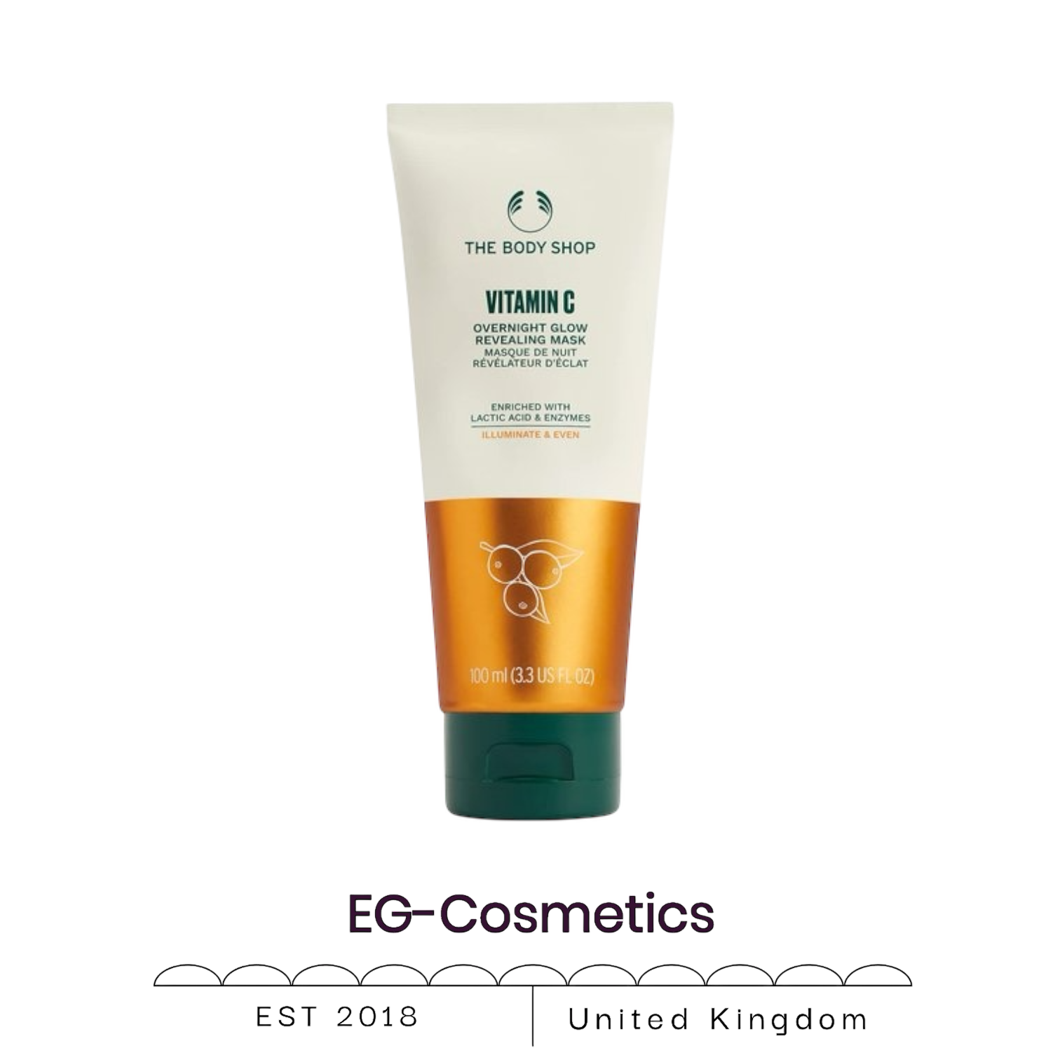 The Body Shop Vtamin C Overnight Glow Revealing Mask 100ml