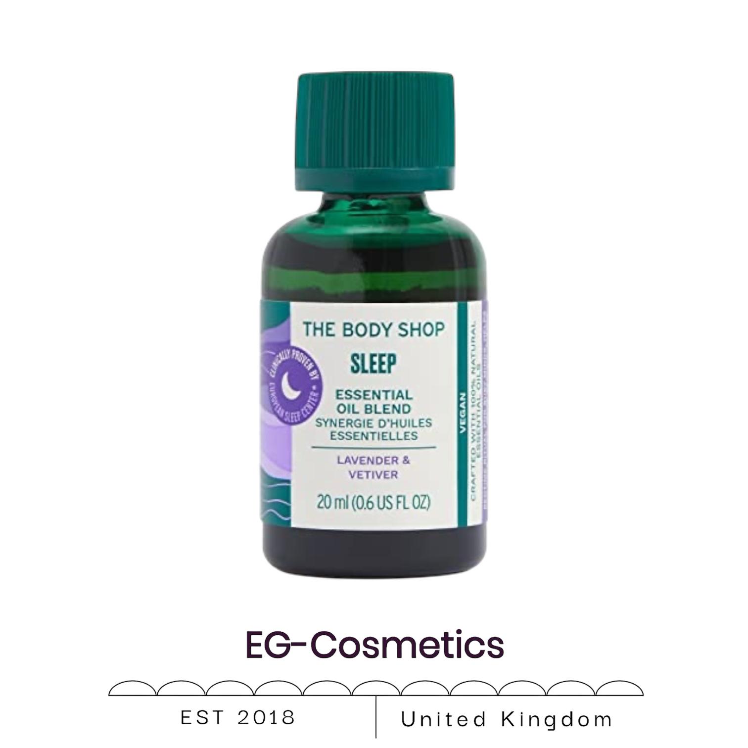 The Body Shop SLEEP Essential Oil Blend Lavender & Vetiver 20ml