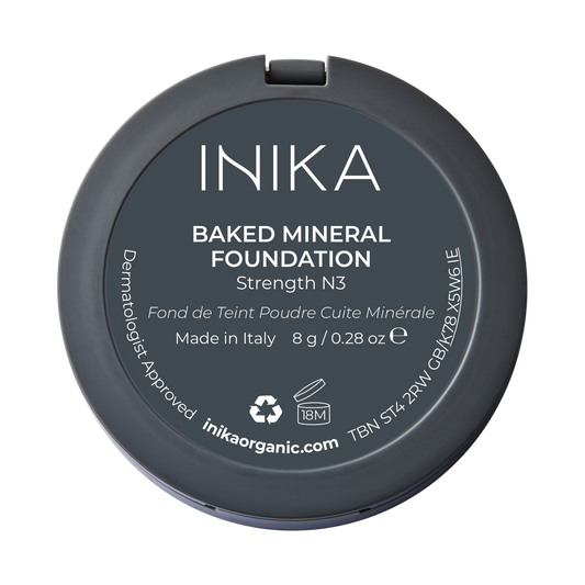 INIKA Certified Baked Mineral Foundation 8g STRENGTH
