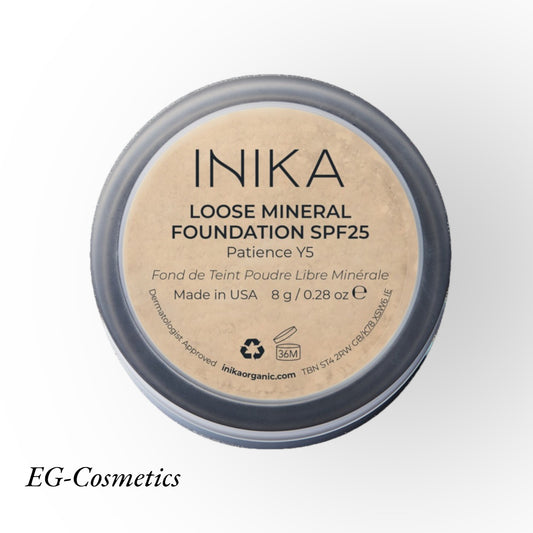 INIKA Certified Loose Mineral Foundation SPF25 8g PATIENCE