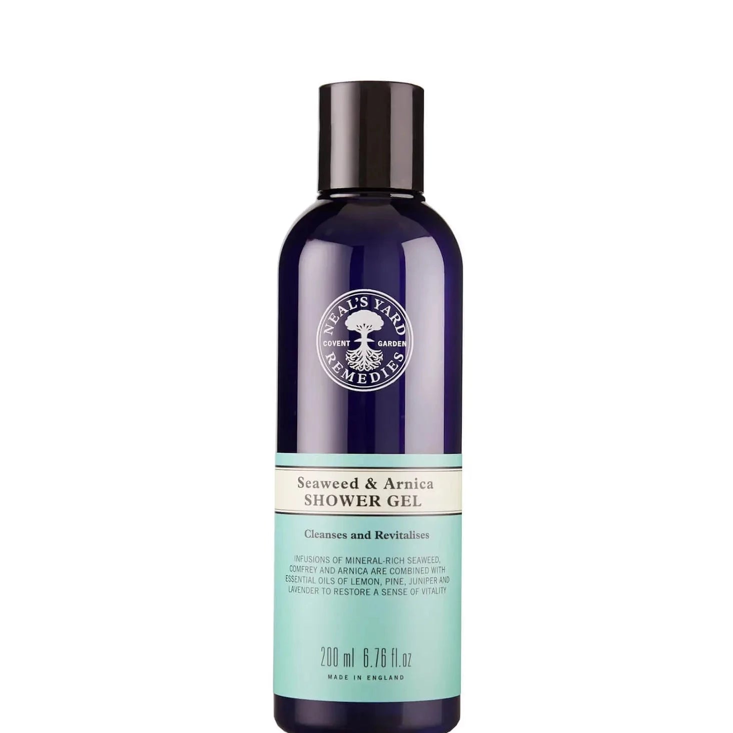Neal's Yard Seaweed & Arnica Shower Gel 200ml EGCosmetics.co.uk